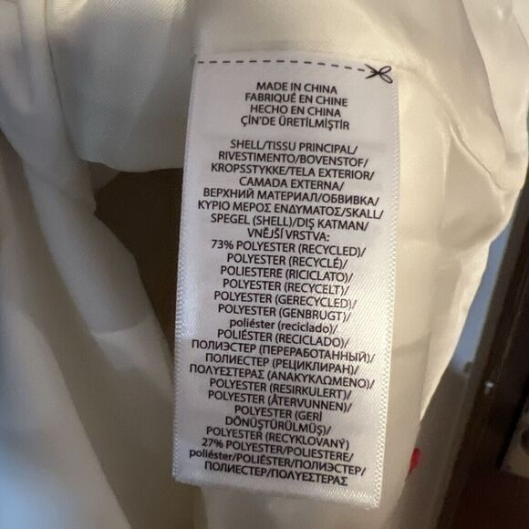 Polo Ralph Lauren Women Double Breasted Size 6 Satin Blazer Relaxed White $698 - Picture 8 of 8